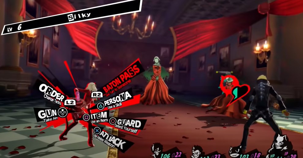 phantom thieves fight